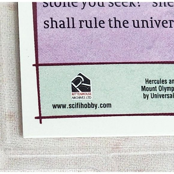 Hercules & Xena The Battle Of Mount Olympus Collectible Trading Card Bundle 19-2 - Picture 3 of 16